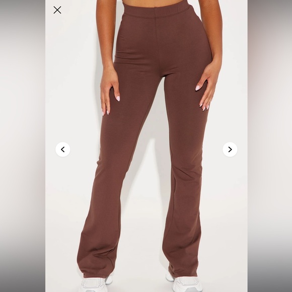 Fashion Nova Pants - Fashion Nova Brown Boot Cut Flare Pants